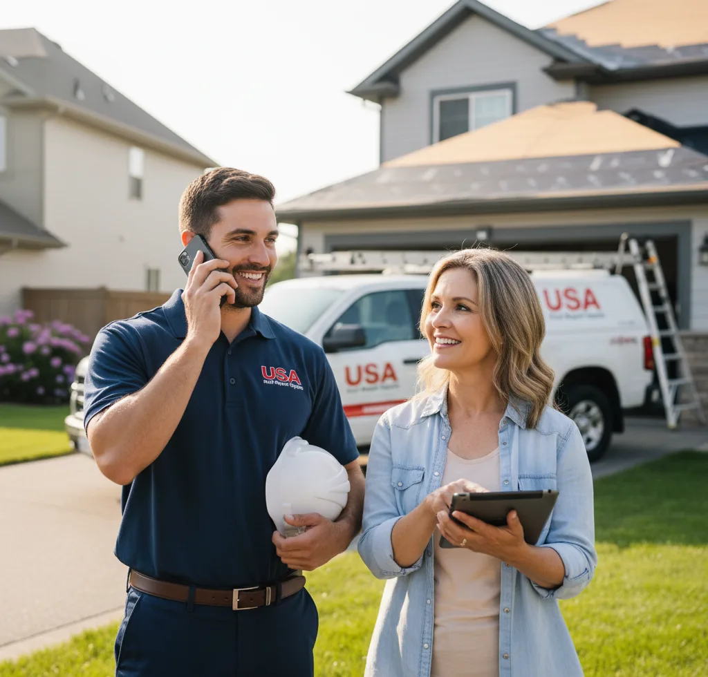 USA Roof Repair Experts customer support in Harvard